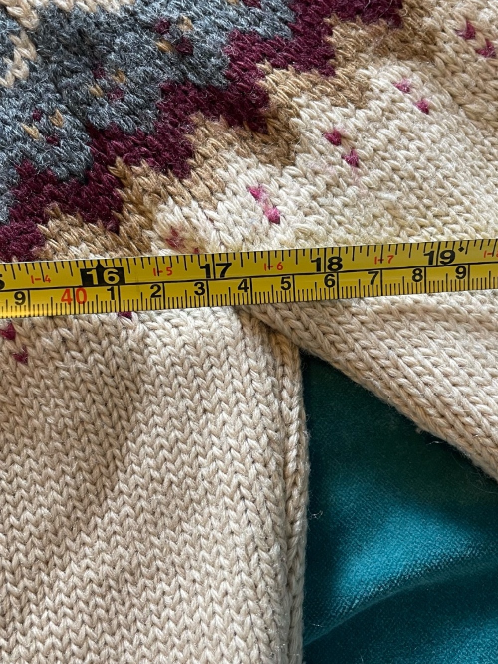 Vintage '90s Italian wool-blend sweater - XOXO - size S - Picture 9 of 11